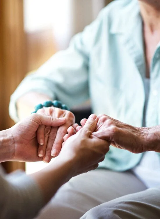 Reaching out in comfort and support