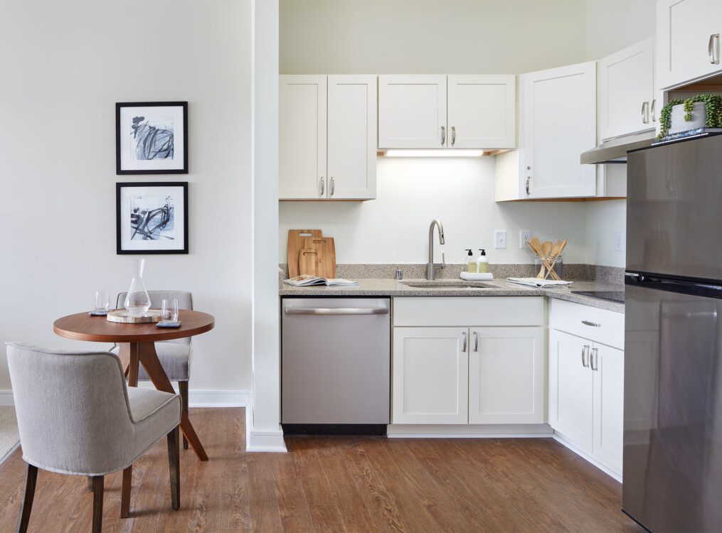 interior room kitchen view