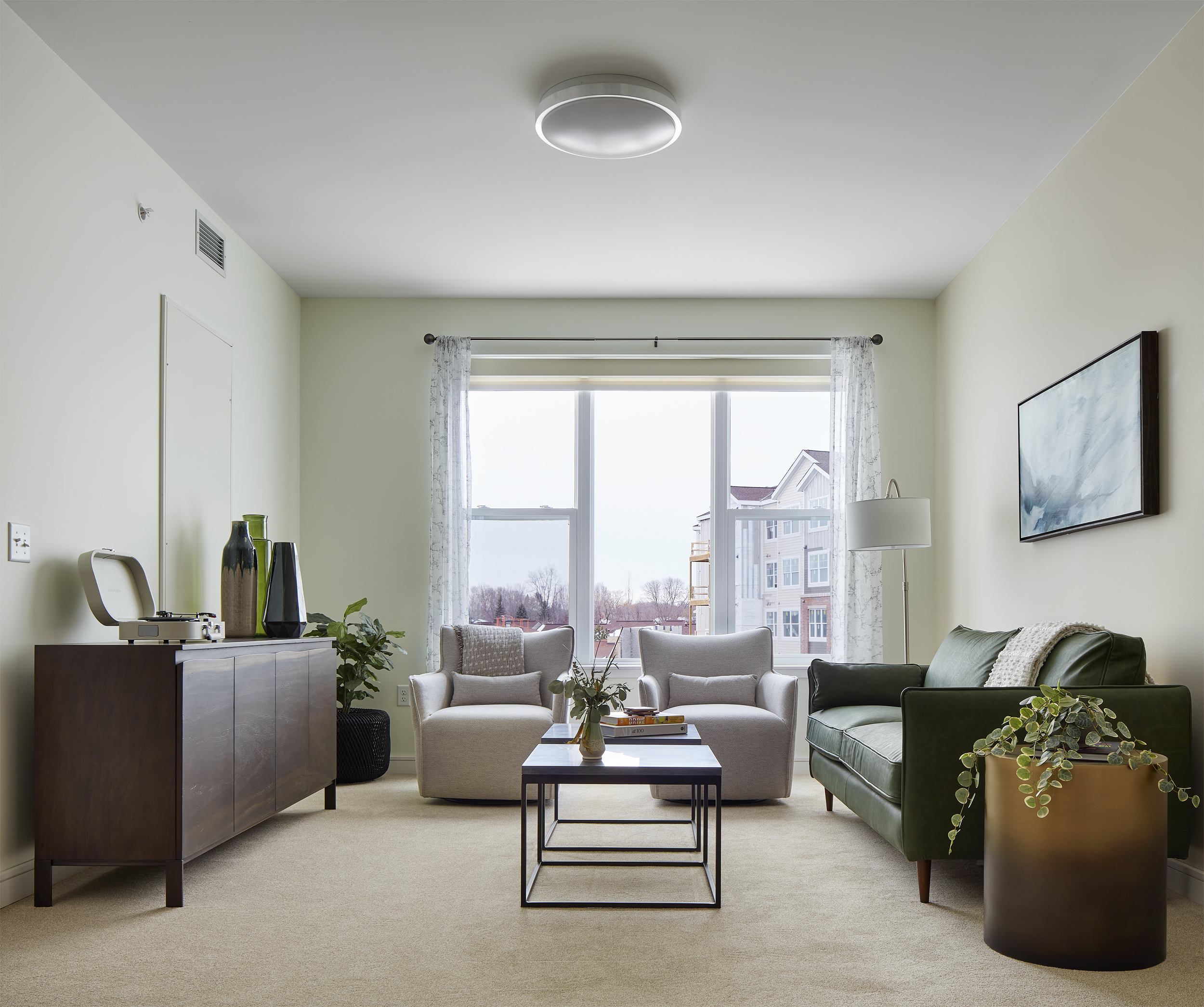 apartment interior living rom